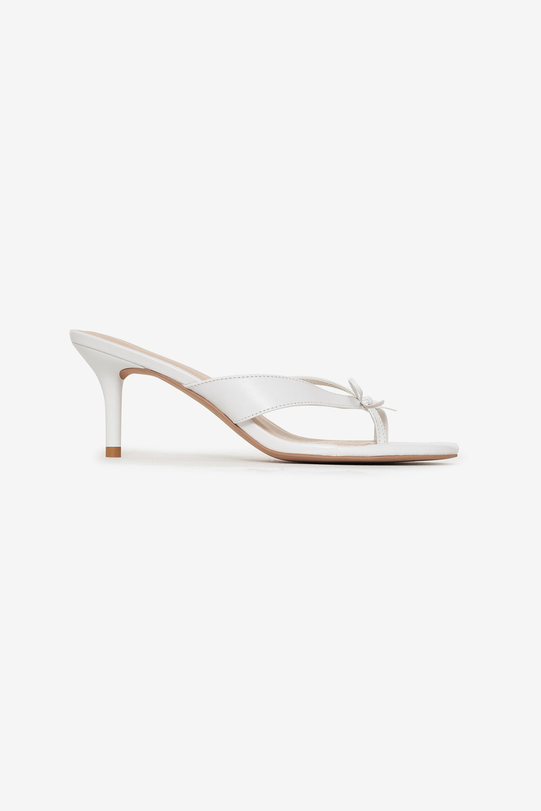 Elea Heel - White | For Love and Lemons
