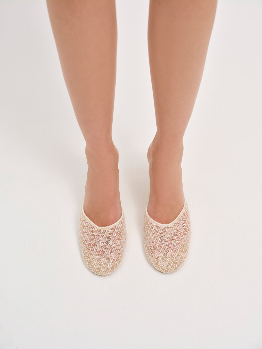 Claudia Lace Heel - White | For Love and Lemons