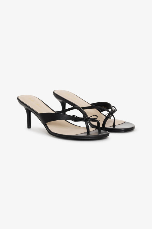 Elea Heel - Black | For Love and Lemons