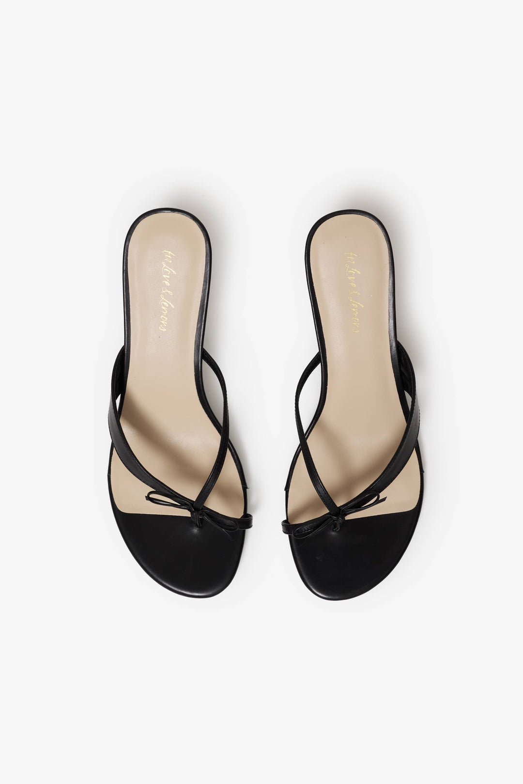 Elea Heel - Black | For Love and Lemons