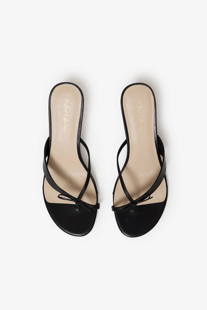 Elea Heel - Black | For Love and Lemons