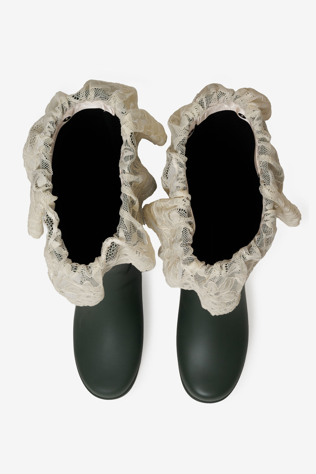 Brigitta Rain Boot - Evergreen | For Love and Lemons