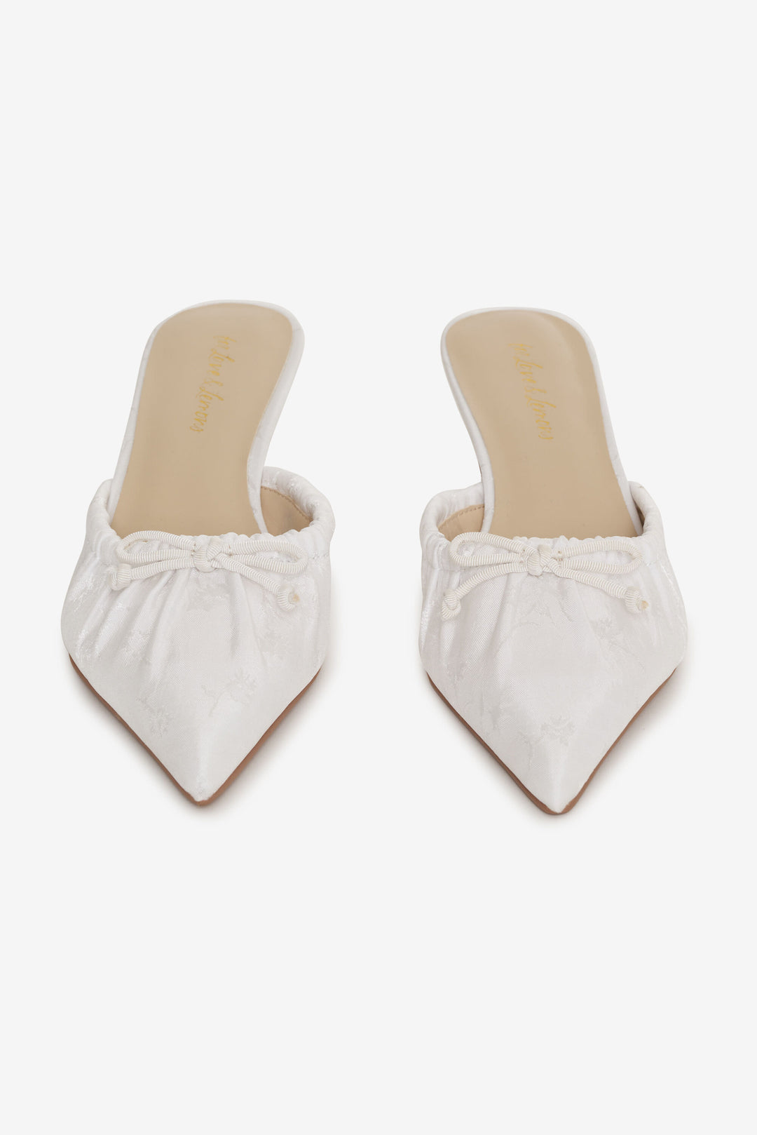 Colette Mule Heel - Cream | For Love and Lemons