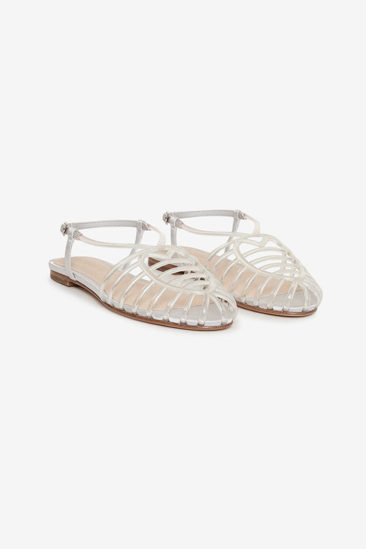 Penny Flat - White | For Love and Lemons