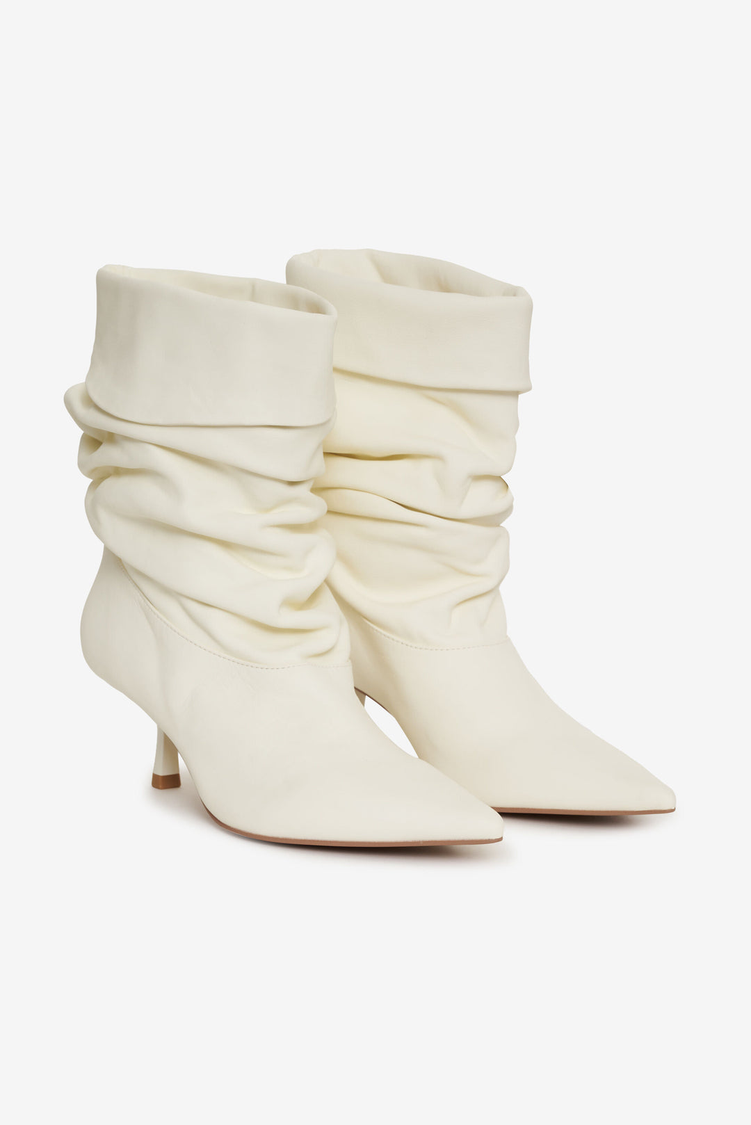 Verbana Slouch Boot - Cream | For Love and Lemons