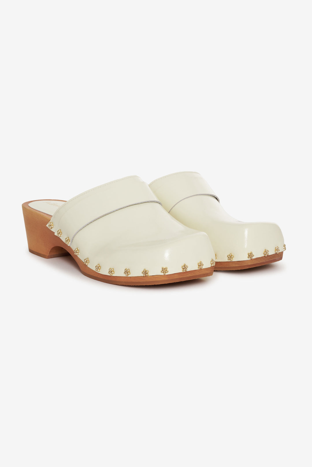 Adahlia Clog - Cream | For Love and Lemons