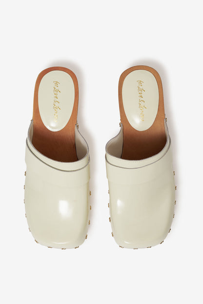 Adahlia Clog - Cream | For Love and Lemons