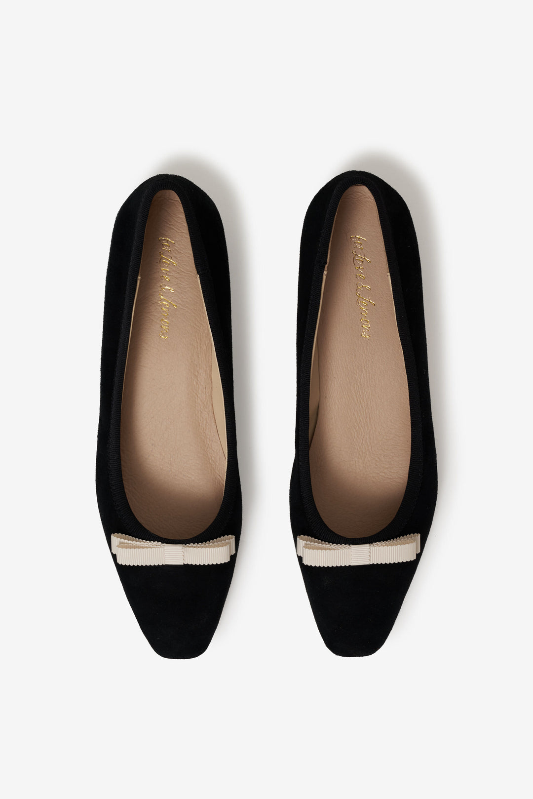 Rosie Ballet Flat - Black | For Love and Lemons