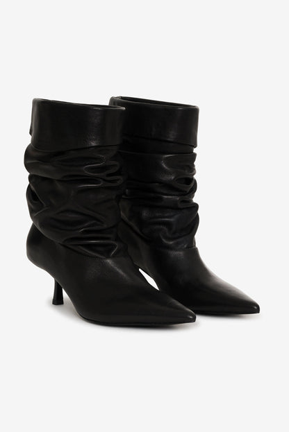 Verbana Slouch Boot - Black | For Love and Lemons