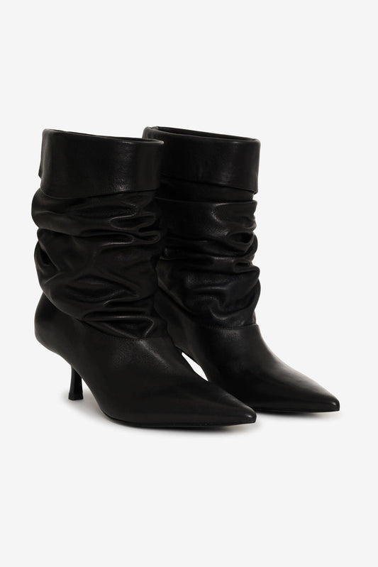 Verbana Slouch Boot - Black | For Love and Lemons