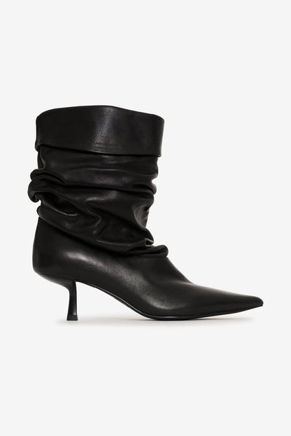 Verbana Slouch Boot - Black | For Love and Lemons