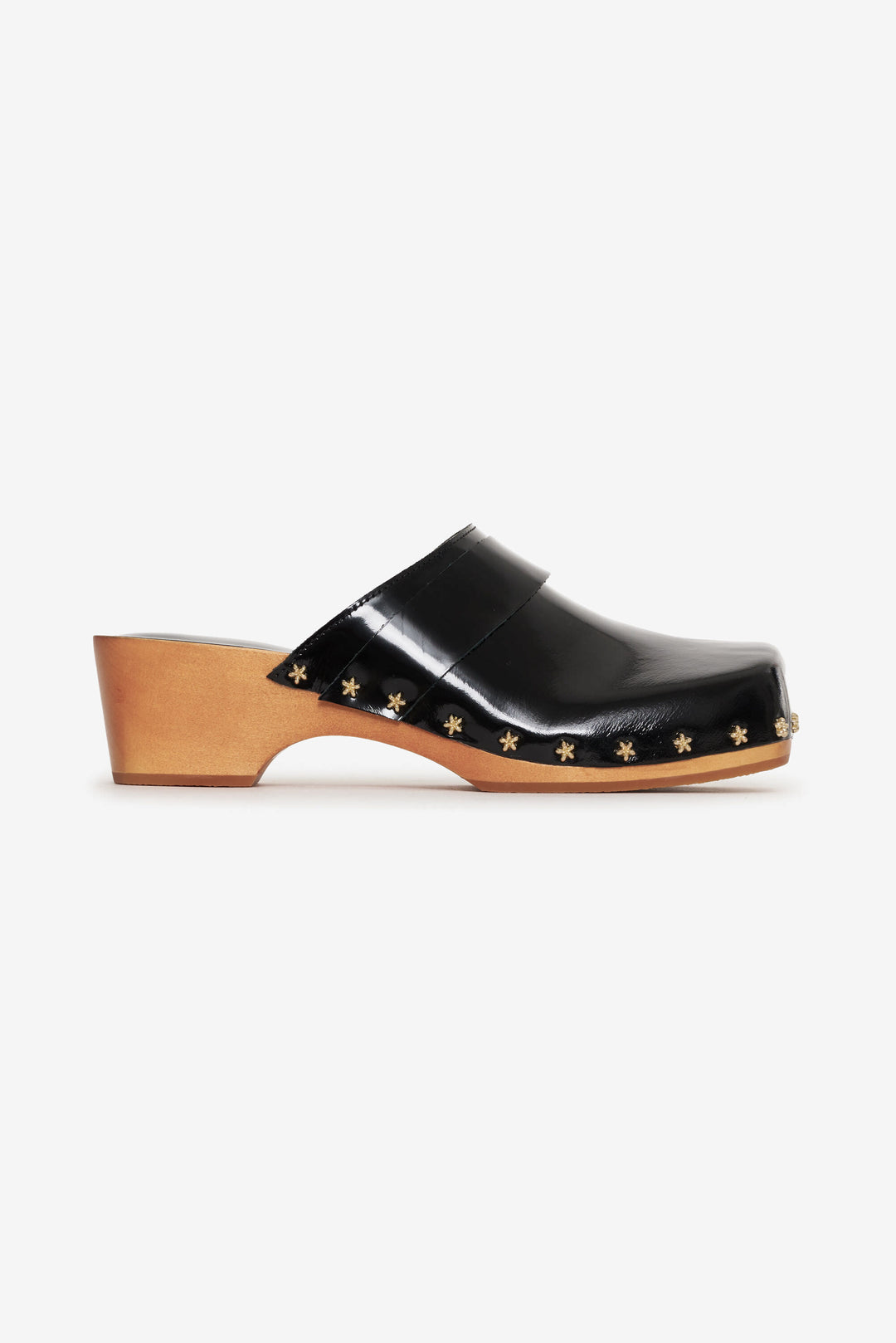 Adahlia Clog - Black | For Love and Lemons