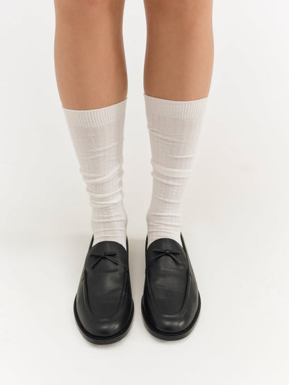 Helena Loafer - Black | For Love and Lemons