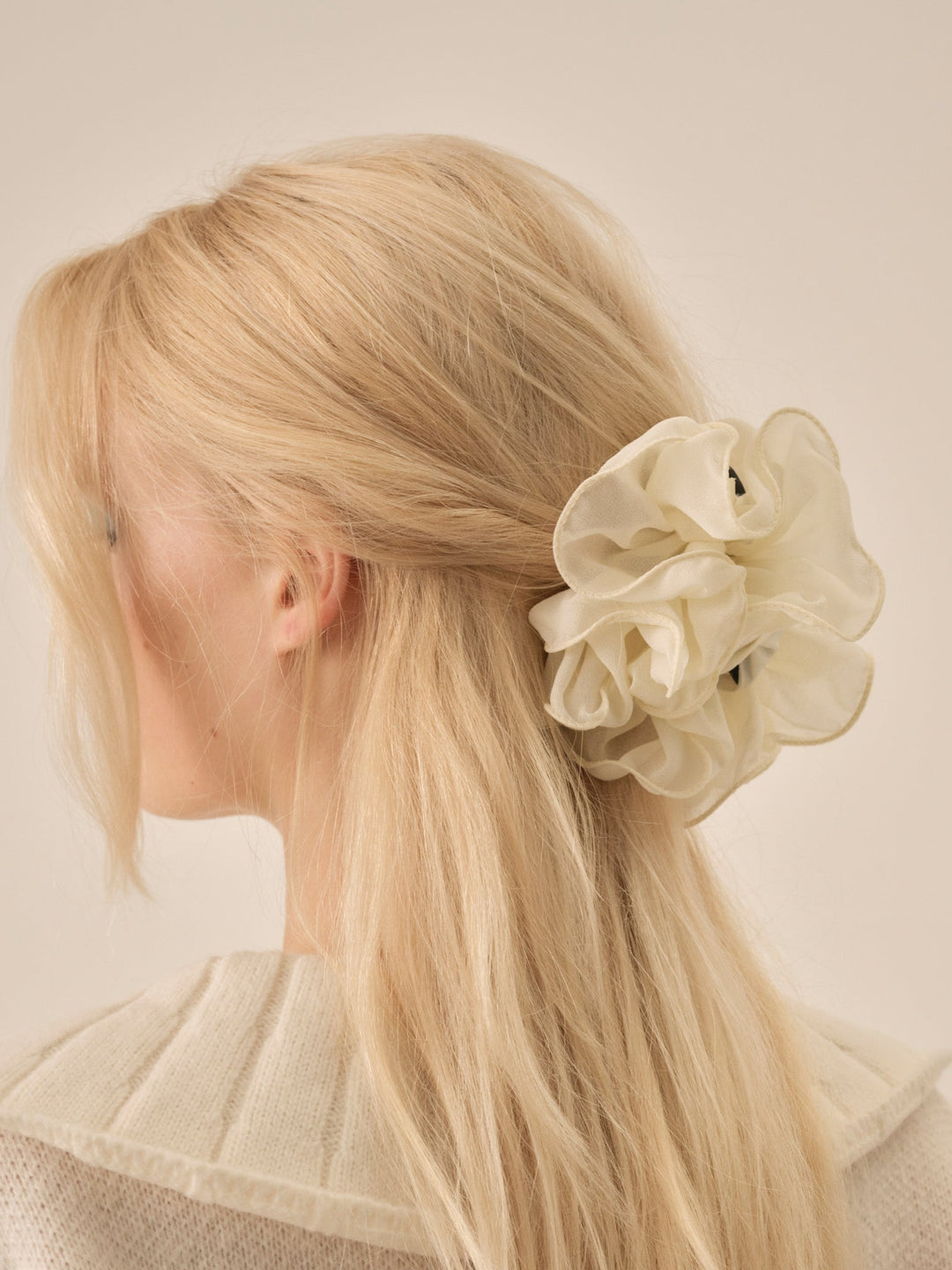 Rosette Hair Clip - Cream | For Love and Lemons