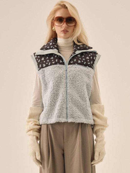 Slouchy Rib Knit Gloves - Cream | For Love and Lemons