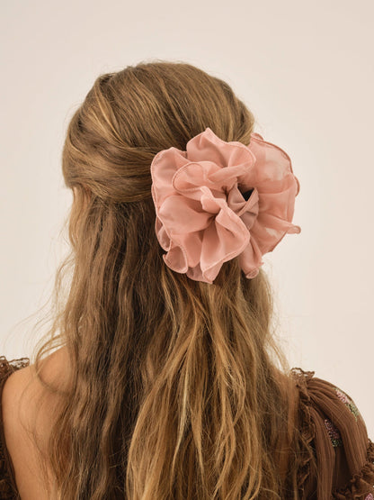 Rosette Hair Clip - Dusty Rose | For Love and Lemons