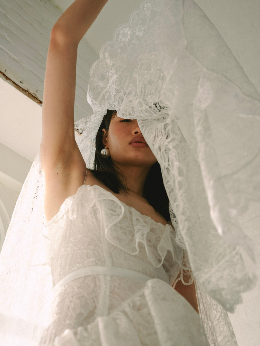 Juno Veil - White | For Love and Lemons