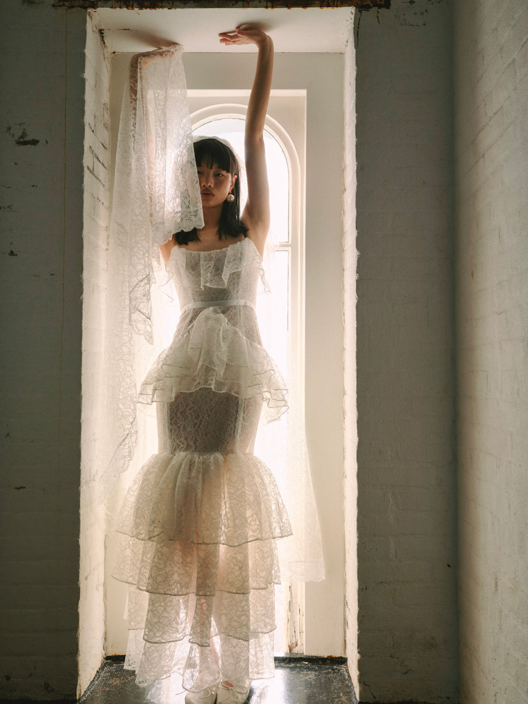Juno Veil - White | For Love and Lemons