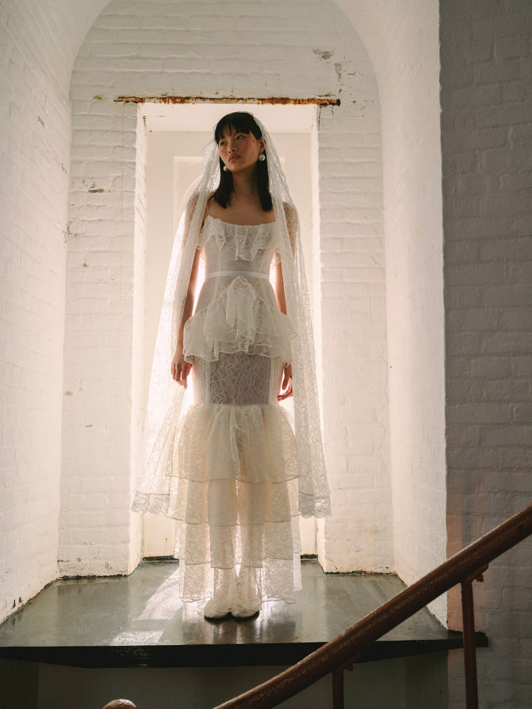 Juno Veil - White | For Love and Lemons