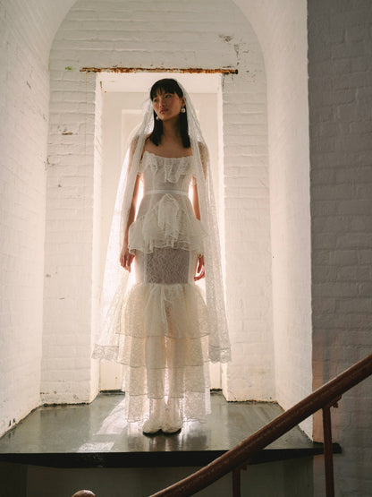 Juno Veil - White | For Love and Lemons