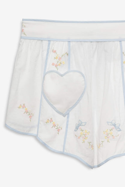 Baby Bows Apron - White | For Love and Lemons