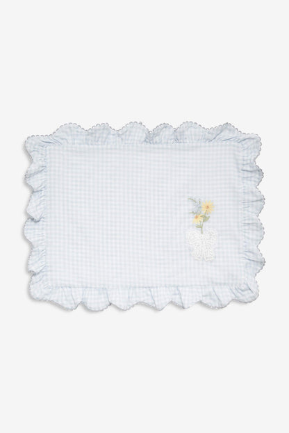 Bluebell Gingham Placemats - Blue | For Love and Lemons