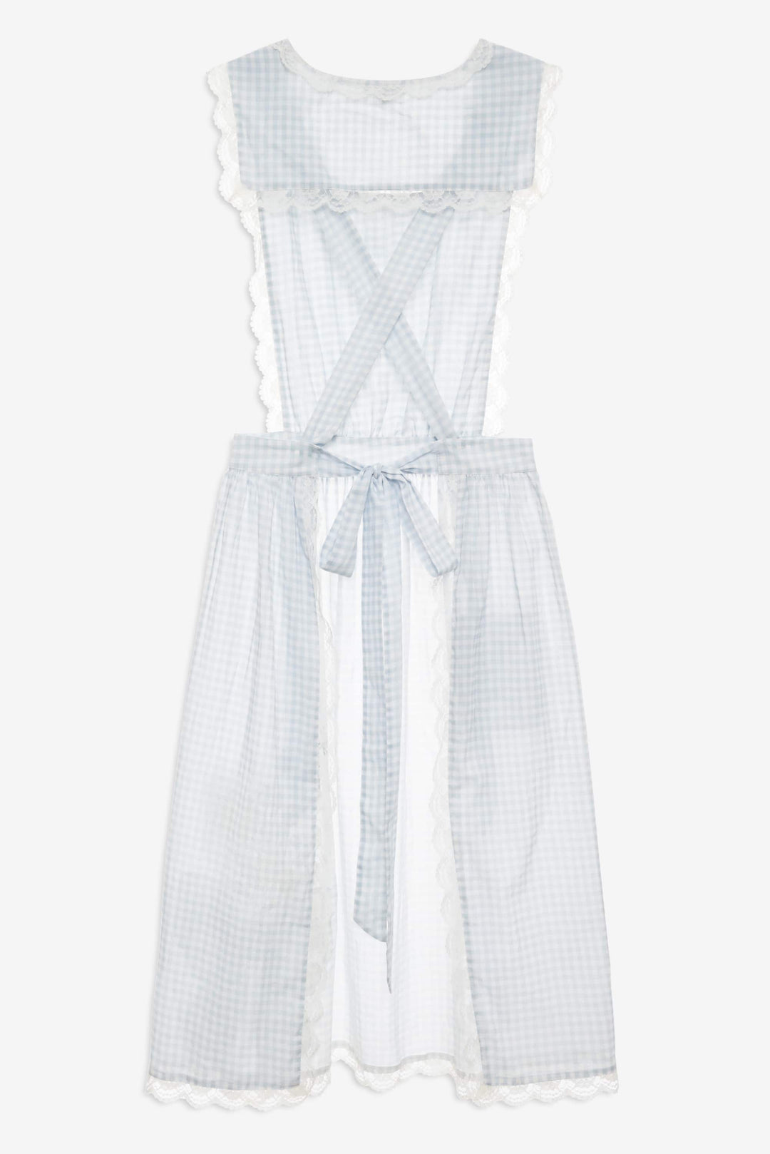 Bluebell Gingham Apron - Blue | For Love and Lemons