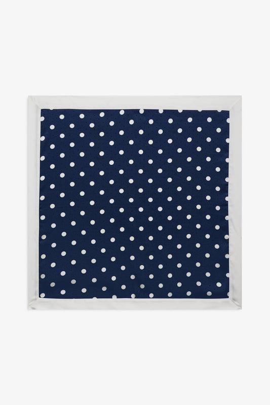 Seaside Dot Headscarf - Navy | For Love and Lemons