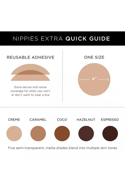Nippies Skin Adhesive Covers - Caramel | For Love and Lemons