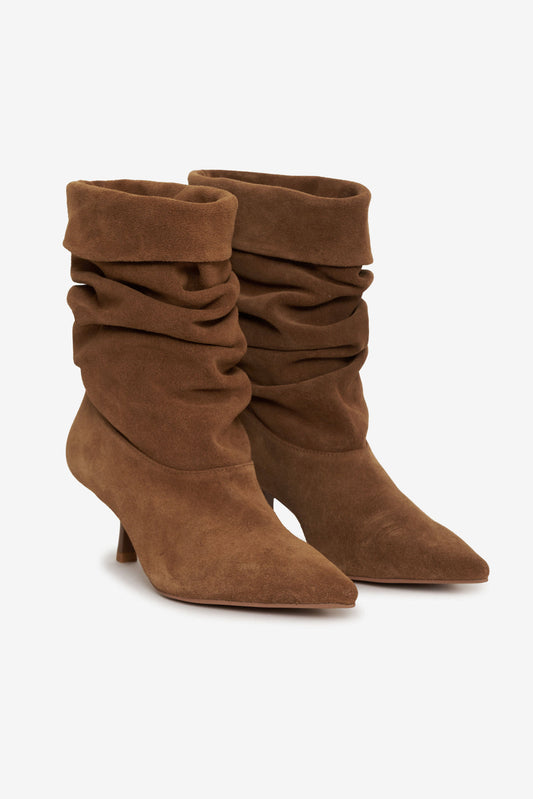 Verbana Slouch Boot - Brown | For Love and Lemons