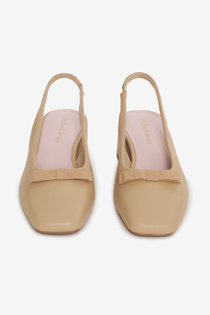 Josie Mule Heel - Nude | For Love and Lemons