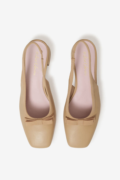 Josie Mule Heel - Nude | For Love and Lemons