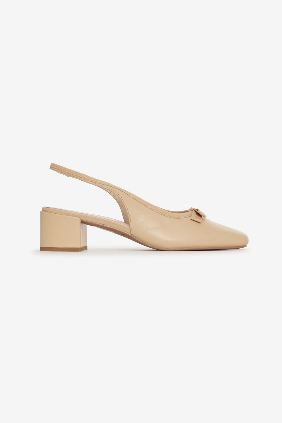 Josie Mule Heel - Nude | For Love and Lemons