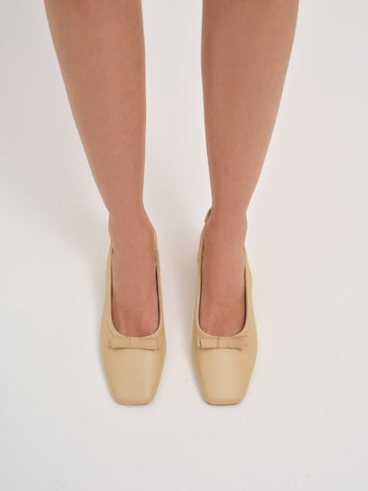 Josie Mule Heel - Nude | For Love and Lemons