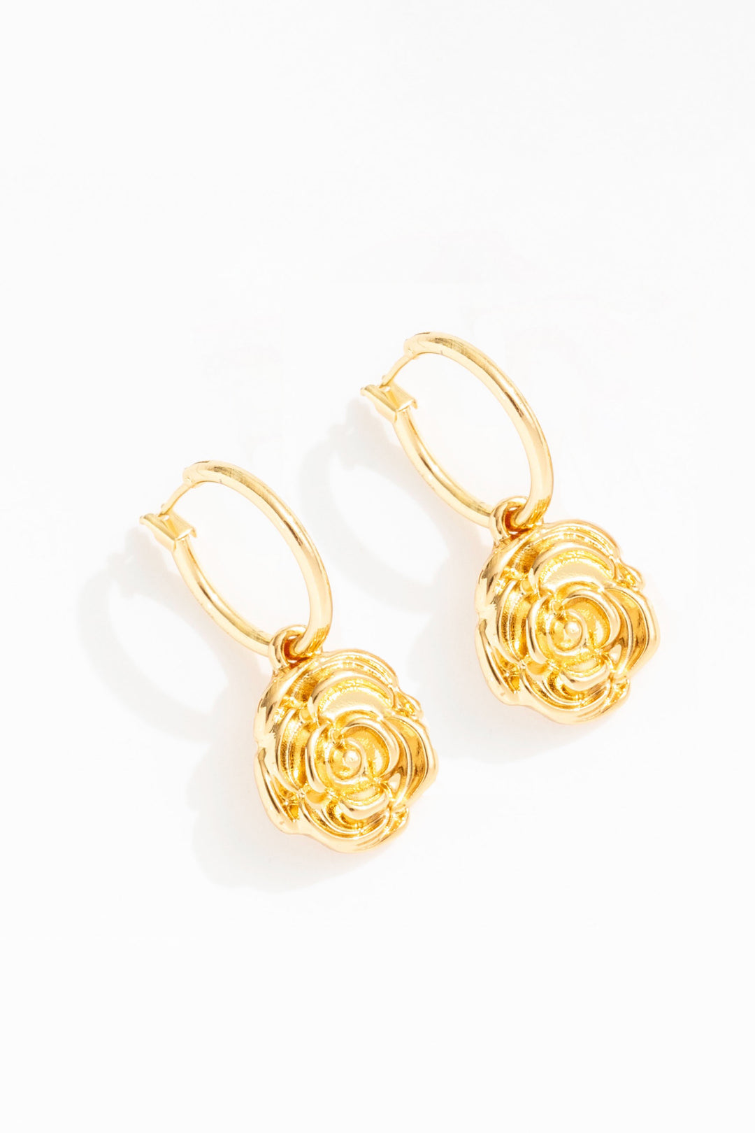 Rosie Hoop Earrings - Gold | For Love and Lemons