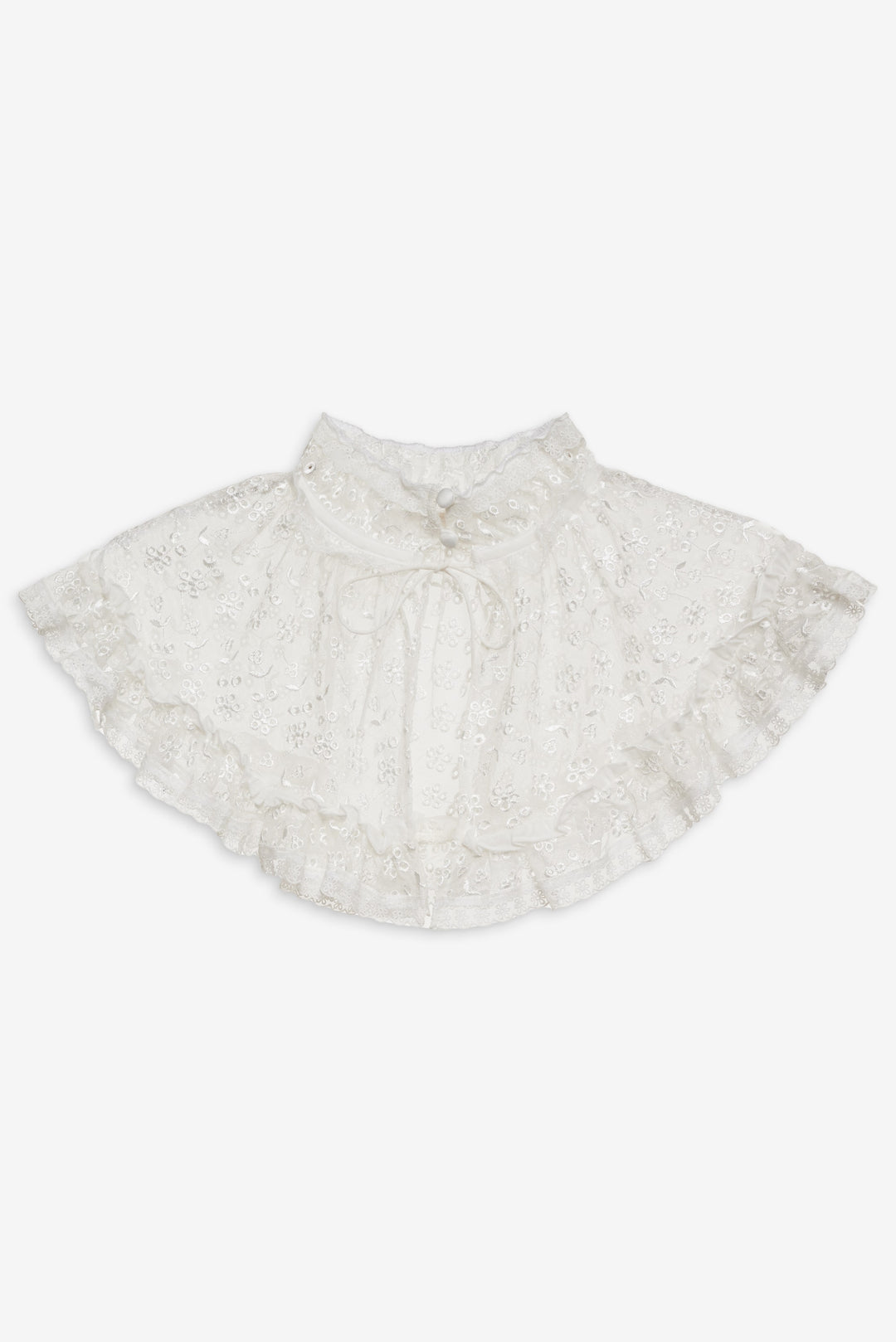 Layer Cake Chiffon Collar - White | For Love and Lemons