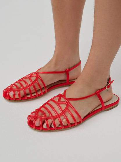 Penny Flat - Red | For Love and Lemons