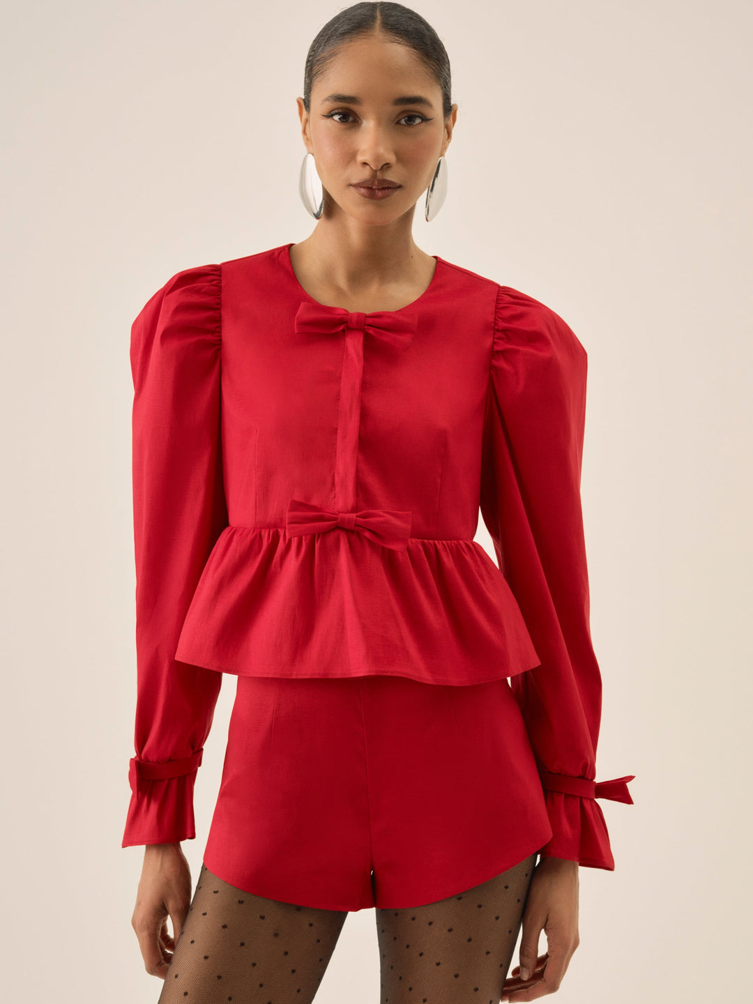 Lucia Shorts - Red | For Love and Lemons