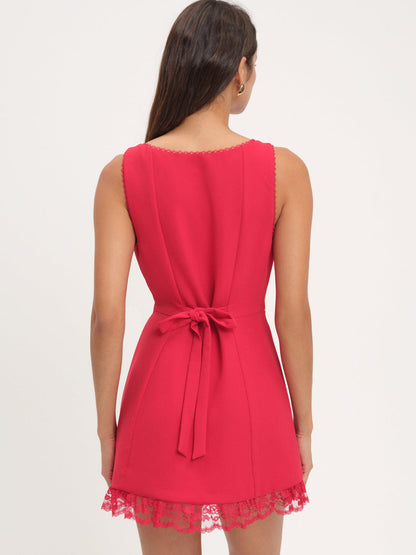 Venus Mini Dress - Red | For Love and Lemons