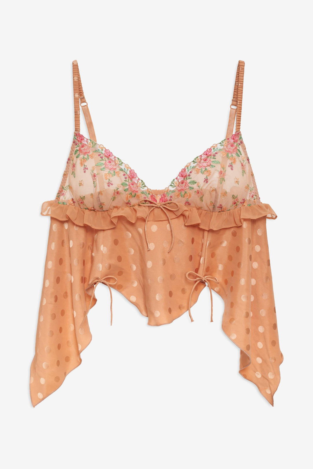 Glimmer Rosebud Sleep Top - Rose Gold | For Love and Lemons