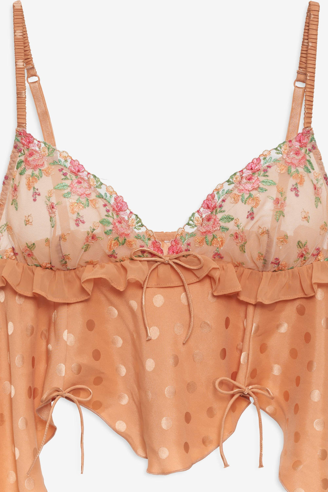Glimmer Rosebud Sleep Top - Rose Gold | For Love and Lemons