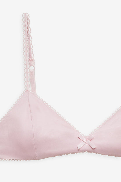 Clarabell Bra Top Pink - Pink | For Love and Lemons