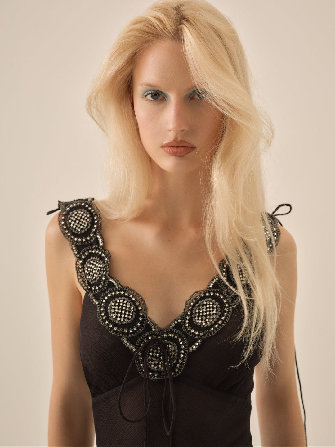 Willa Silk Gown - Black | For Love and Lemons