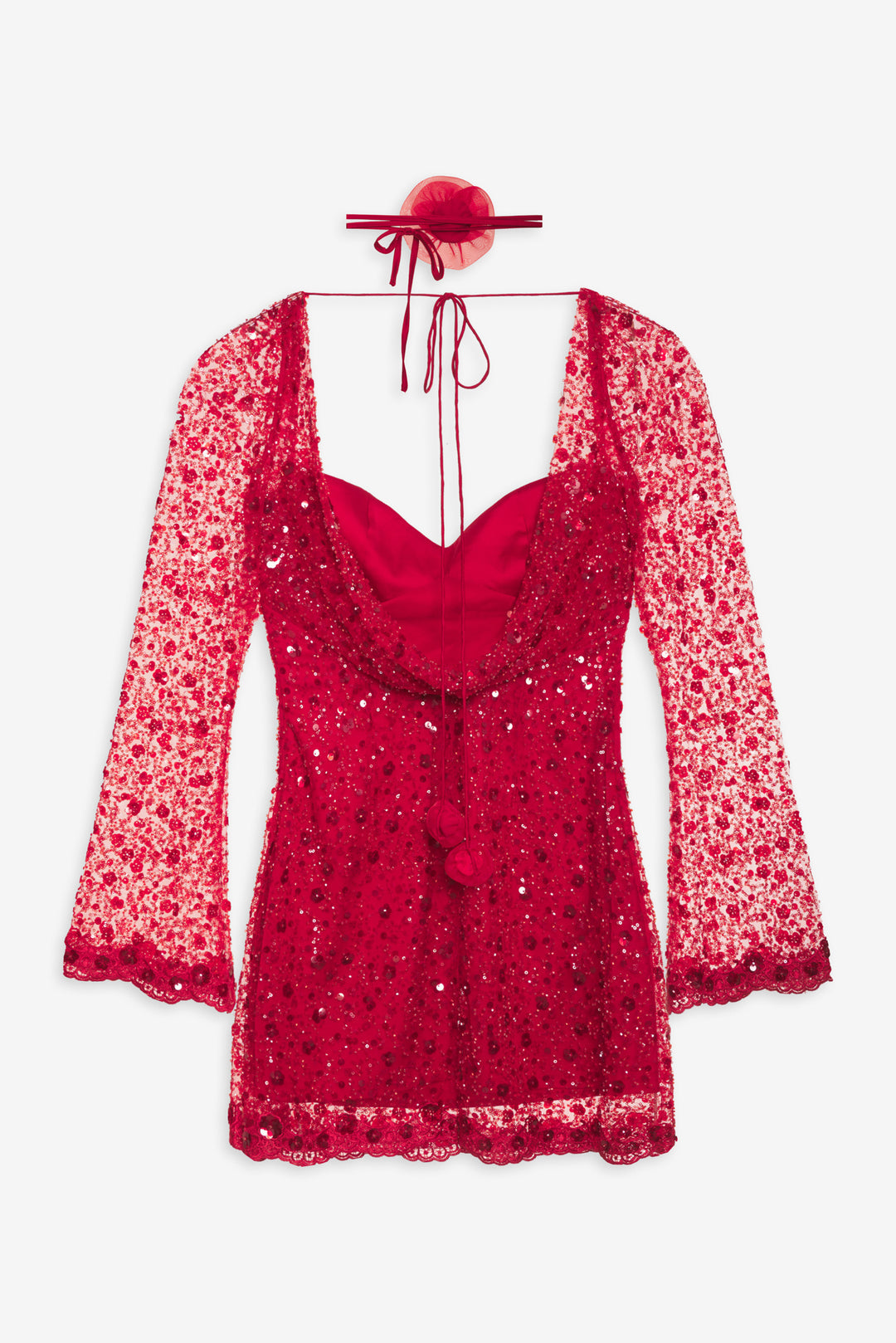 Gwendolyn Mini Dress - Red | For Love and Lemons