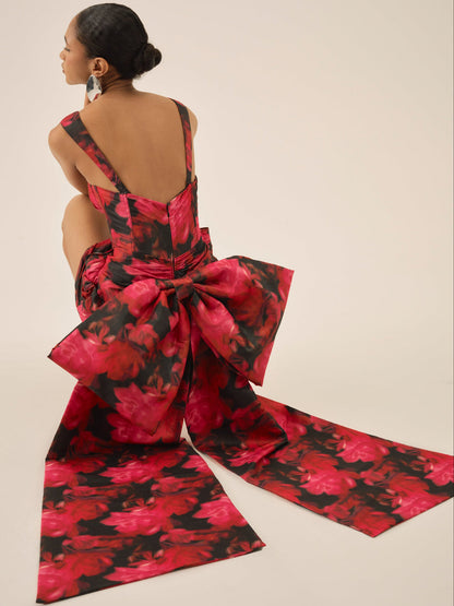 Dark Romance Mini Dress - Red | For Love and Lemons
