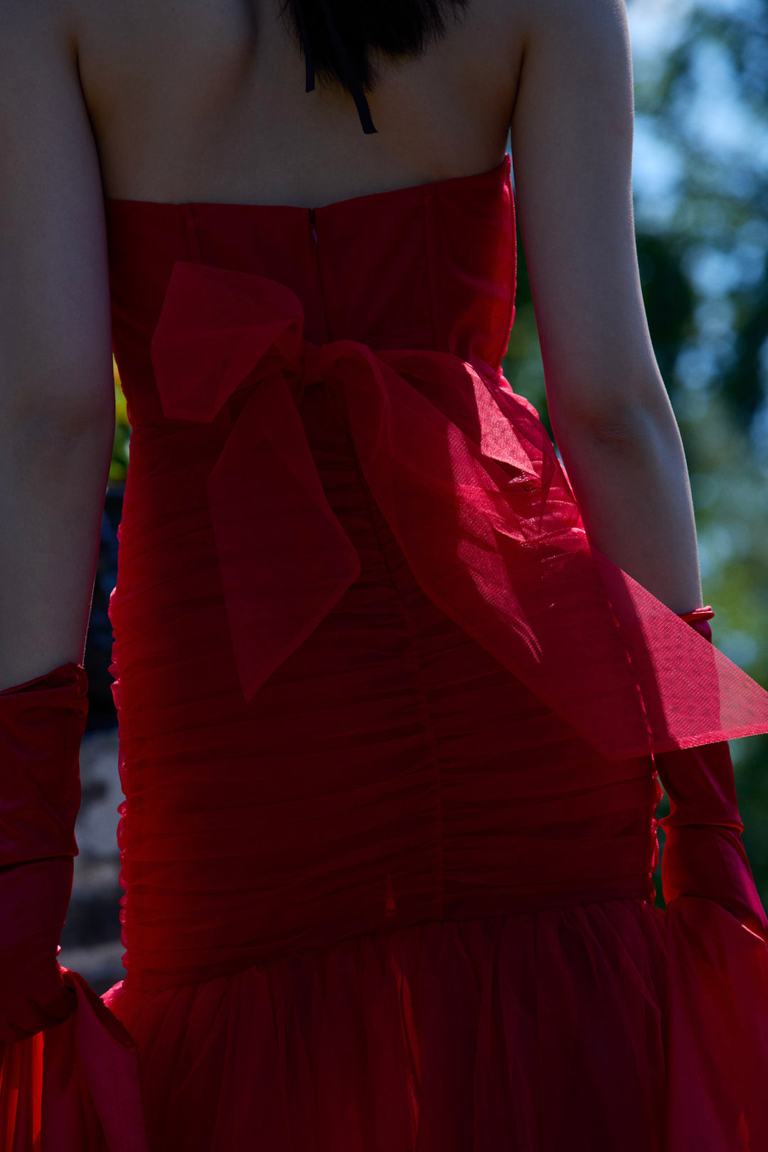 Serafina Gown - Red | For Love and Lemons