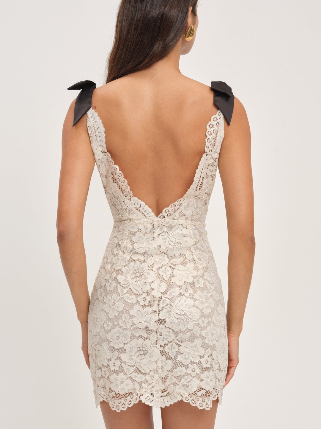 Lakeside Mini Dress - Gold | For Love and Lemons