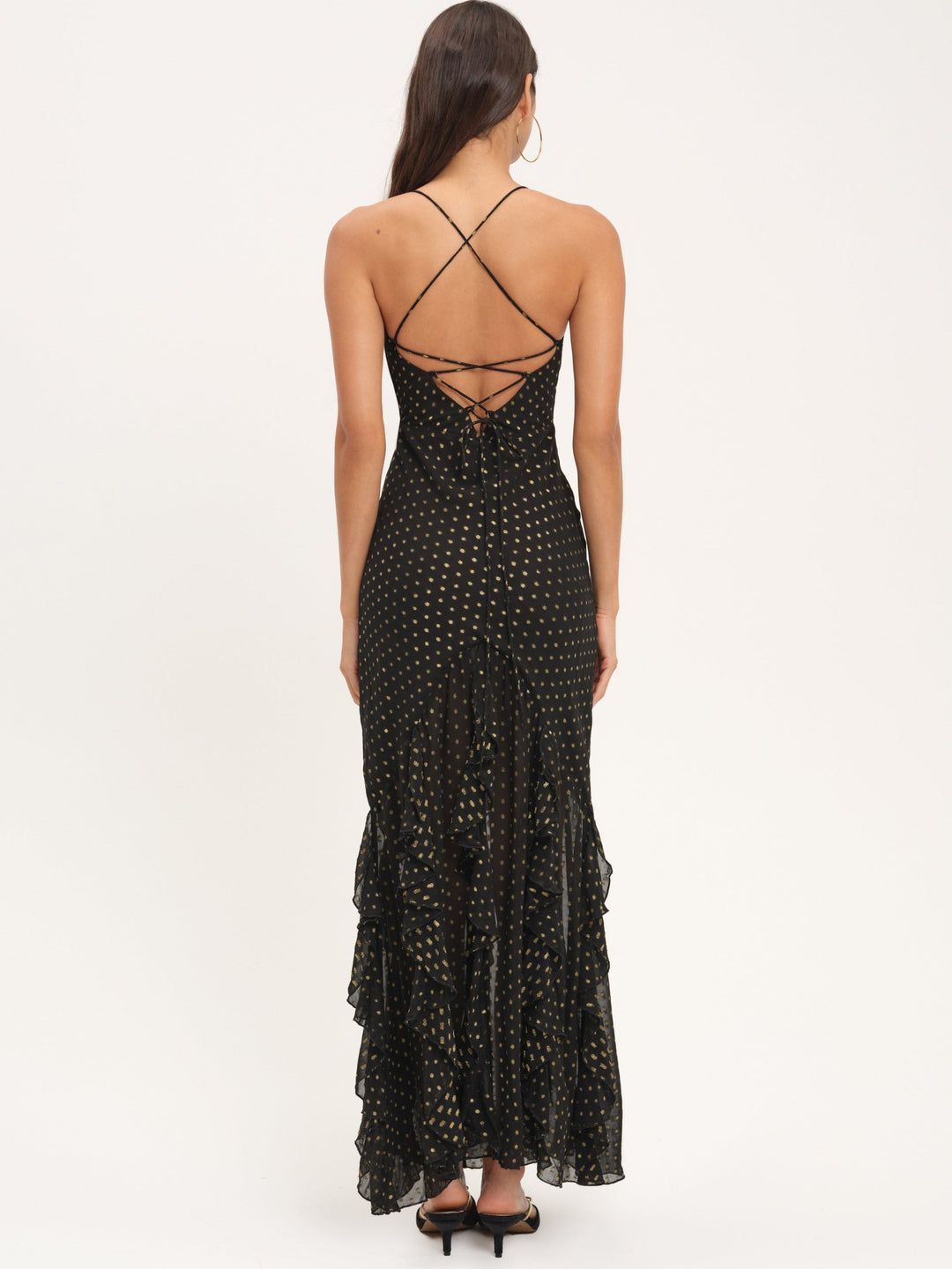 Elea Maxi Dress - Black | For Love and Lemons