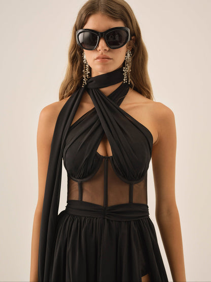 Anya Gown  - Black | For Love and Lemons