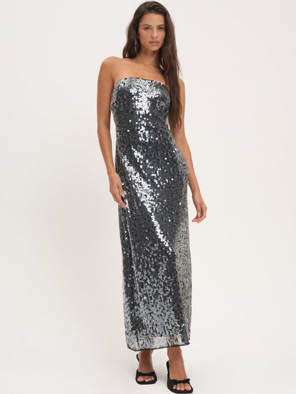 Christelle Maxi Dress - Black | For Love and Lemons